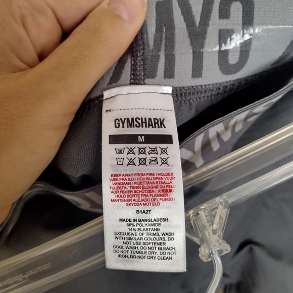 Gymshark fit seamless leggings black sz M - Picture 7 of 7